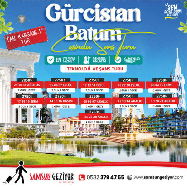 Gürcistan Batum Turu
