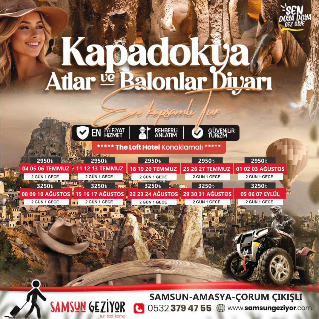 Kapadokya Turu 01 Ağustos