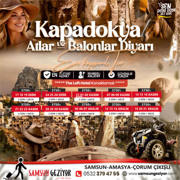 Kapadokya Turu 17 Ekim